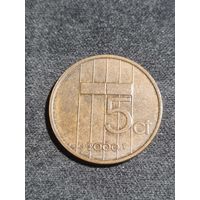 Нидерланды 5 центов 2000