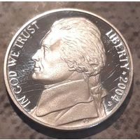 5 центов  2004 США UNC МД САН ФРАНЦИСКО 200 лет экспедиции Льюиса