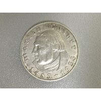 Германия 1933 Третий Рейх 2 рейхсмарки А Мартин Лютер