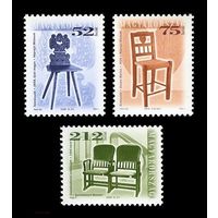 2006 Венгрия 5064-5066 Стандарт. Историческая мебель. Кресла и стулья (VIII) **