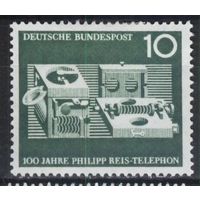 ГЕРМАНИЯ, ФРГ - 1961 [Mi. 373]*  чистая МН (DE03)