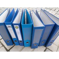 Скоросшиватели папки, 7 штук, старт с 10 руб