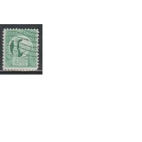 США-1943, (Мих.521 ), гаш.   , Война,  Факел свободы, (одиночка)