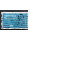 США-1981, (Мих.1491) , гаш. , Личности, Менеджмент, (одиночка)