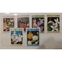 РАСПРОДАЖА КОЛЛЕКЦИИ. Куба, марки "цветы, парфюмерия"