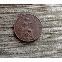 Werty71 Великобритания 1 фартинг 1920 Георг 5