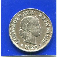 Швейцария 5 раппен 1926