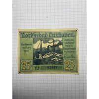 Нотгельд 25 пфеннигов Германия -3012