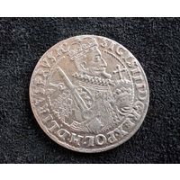 Орт 1623 г. Сигизмунд. С рубля.