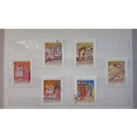 Марки. Искусство. Миниатюры. Венгрия. 1971год.