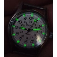 Довольно редкие часы "Sekonda медицинские" by Заря , достойное коллекционное состояние,Родной люм,За вашу цену!