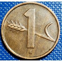 Швейцария 1 раппена 1951 г.