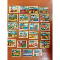 Вкладыши Sailer Popeye (Сирия) Моряк Попай. 23 шт. Редкие. Состояние хорошее. Доставка бесплатно.