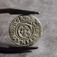 Солид 1640 года Кристина Ваза, Шведская окупация, С рубля! без мц. Рига