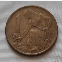 1 крона 1980 г. Чехословакия