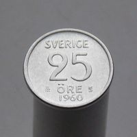 Швеция 25 эре 1960
