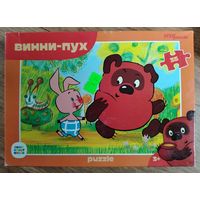 Пазл "Винни Пух" по советскому мультфильму