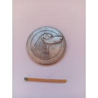 Жетон. Русское общество любителей фокстерьеров и такс. НОВОДЕЛ.