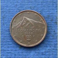 Словакия 2 евроцента 2009