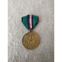 Памятная медаль "Участнику войны 1918-1921". Польша, 1928 год.