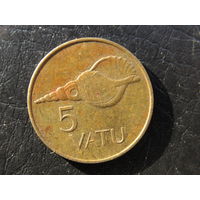 Вануату. 5 вату.1999. С 20 копеек. Распродажа коллекции. Смотрите другие лоты.