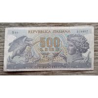 Werty71 Италия 500 лир 1966 банкнота