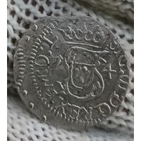 Шеляг 1614 Литва хорошее состояние с рубля без МЦ