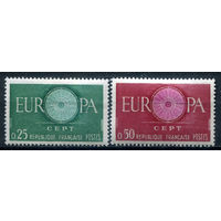 Франция - 1960г. - Europa CEPT - 2 марки - полная серия, MH [Mi 1318-1319]. #2-Fr-33-KS-1