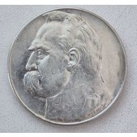 Польша, 10 злотых 1935 Пилсудский.