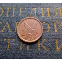 2 цента 1992 ЮАР #01 aUNC