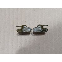 Эмблемы танковых войск СССР защитные, сталь