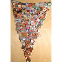 БОЛЬШОЙ ЛОТ ЗНАЧКОВ РАЗНЫЕ