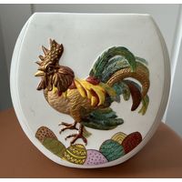 Авторская ваза Kaiser Germany пасхальный сюжет (роспись)