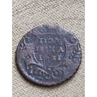 Распродажа - полушка 1731г.,АННА ИОАНОВНА