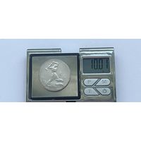 50 копеек 1925 года. ПЛ. Серебро 900. Монета не чищена. 45077