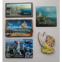 СТАРТ С 1 РУБЛЯ. ЛОТ МАГНИТОВ НА ХОЛОДИЛЬНИК.