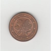 2 евроцента Германия (ФРГ) 2007 А Лот 8065