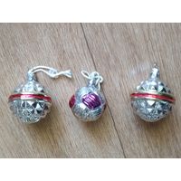 ЕЛОЧНАЯ ИГРУШКА из СССР.  цена за лот.  лот не разбивается.