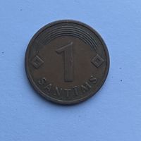 1 сантим 1992 Латвия