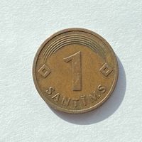 1 сантим 1992 Латвия