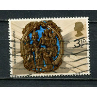 Великобритания - 1974 - Рождество 3 1/2Р - [Mi.663] - 1 марка. Гашеная.  (Лот 10HZ)-TG3P46