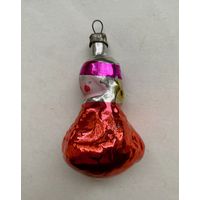 Елочная игрушка На санках