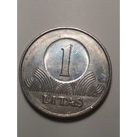 1 лит Литва 2008 год.