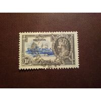 Британская Нигерия 1935 г.Король Георг V и Виндзорский замок./33а/
