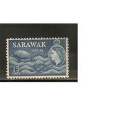 Сараварк-1955(Мих.195 ) , *  , Морская  Фауна ,Черепахи