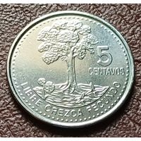 Гватемала 5 сентаво, 2018    ( 2-3-6 )