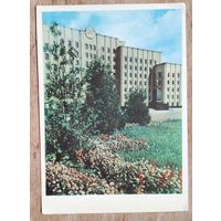 Могилев. Дом Советов на плошади Ленина. 1963 г. Чистая.