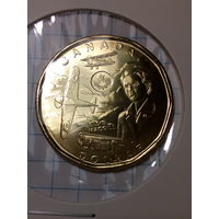 1 доллар Канада 2023  год самолёт