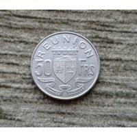 Werty71 Французский Реюньон 50 франков 1964 Корабль