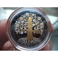 Мать Мама Матуля серии  Дерево жизни Дрэва жыцця 20 рублей серебро